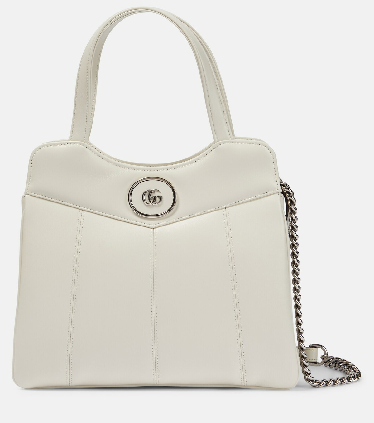 Gucci Petite GG Medium leather tote bag Gucci