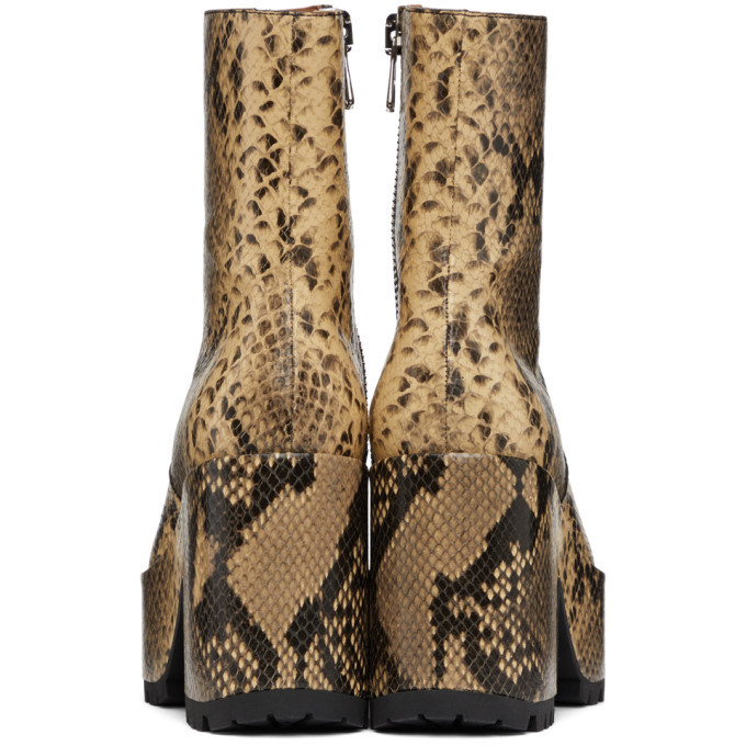 dries van noten snake boots