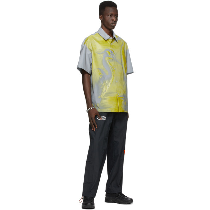 Heron Preston Silver Reflex Shirt Heron Preston