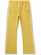 adidas Consortium - Wales Bonner Straight-Leg Striped Tech-Jersey Track Pants - Yellow