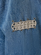 RABANNE Embellished Cotton Denim Shirt