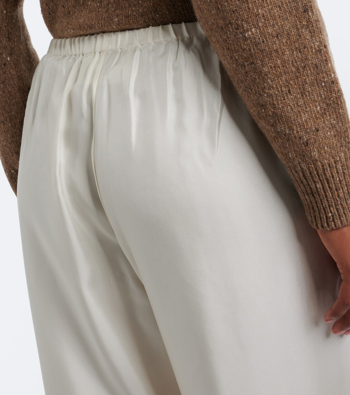 Róhe Silk wide-leg pants