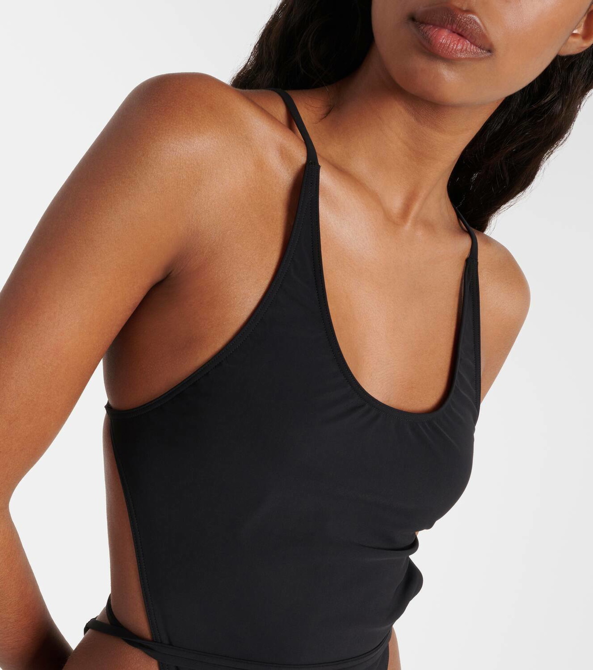 Saint Laurent Open-back swimsuit