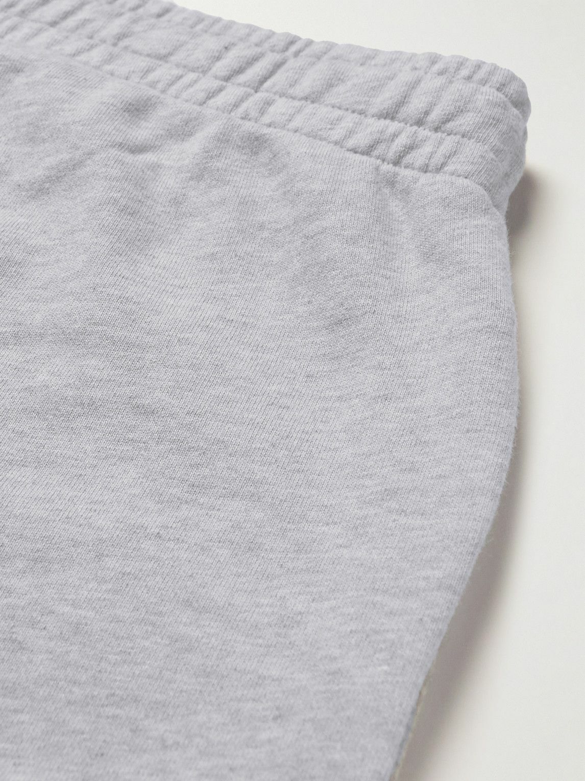 7 DAYS ACTIVE - Monday Tapered Organic Cotton-Jersey Sweatpants - Gray ...