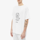 Bode Men's Embellished Lion T-Shirt in White