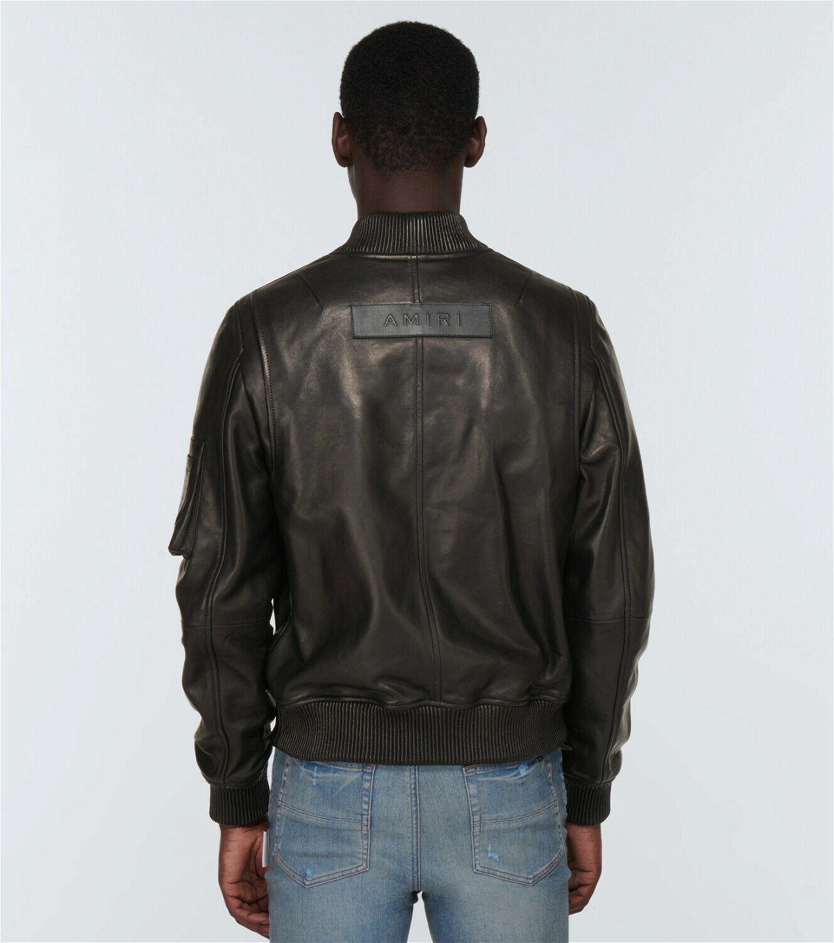 Amiri Leather bomber jacket Amiri