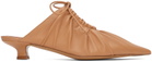 by Malene Birger Tan Masey Leather Mules