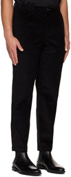 PS by Paul Smith Black Pleated Trousers