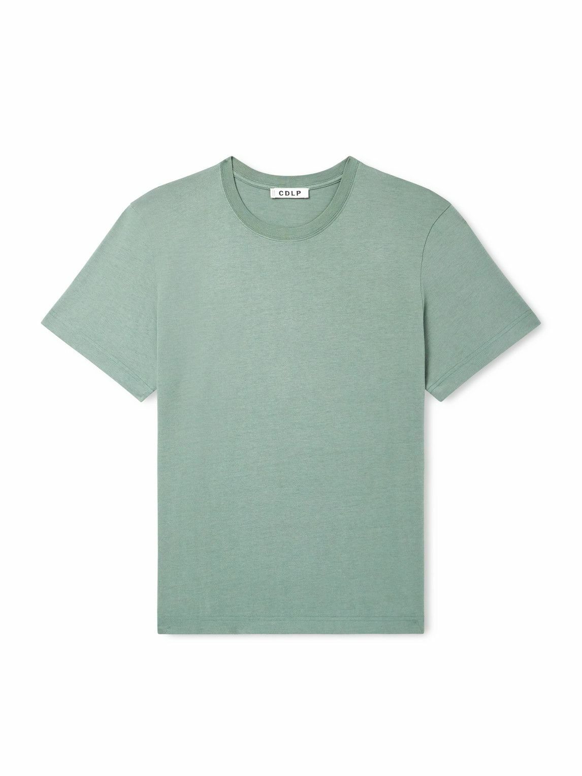 CDLP - Lyocell and Pima Cotton-Blend Jersey T-Shirt - Green