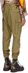 R13 Khaki Tapered Cargo Pants