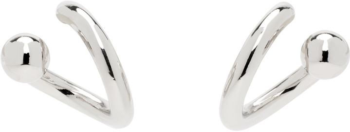 Photo: Justine Clenquet Silver Mel Earrings