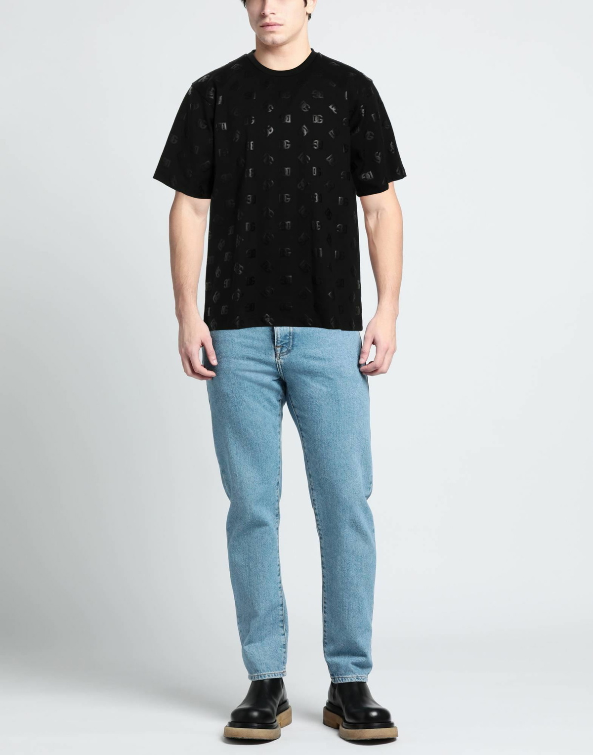 Dolce & gabbana Mens T-shirt in Black