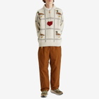 Human Made Men's Easy Belted Pant in Brown