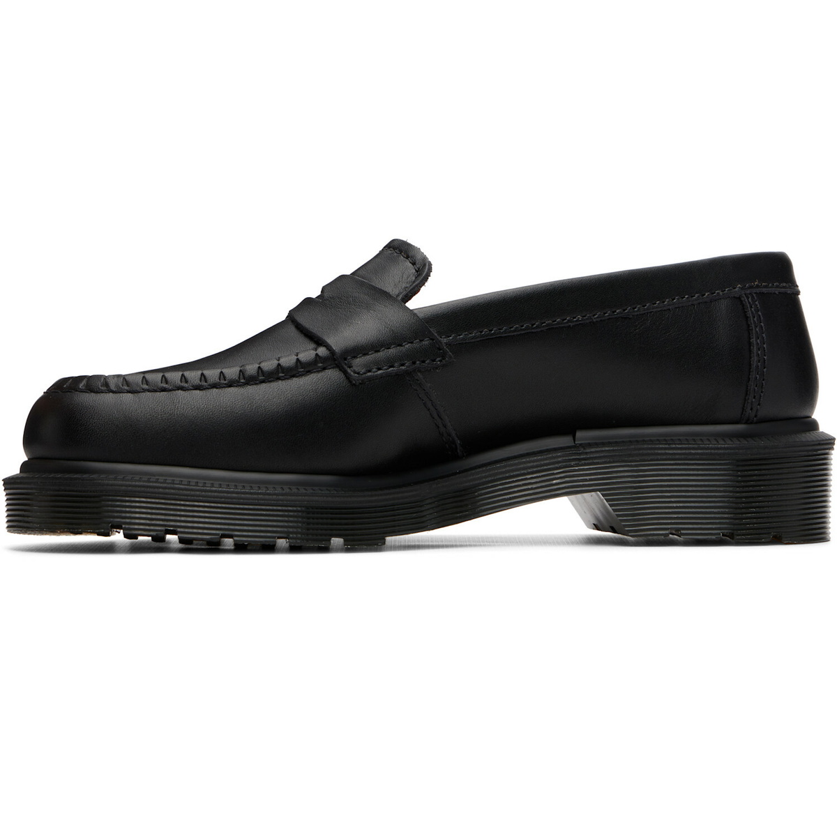Dr. Martens Black Delapre 'Made In England' Classic Loafers