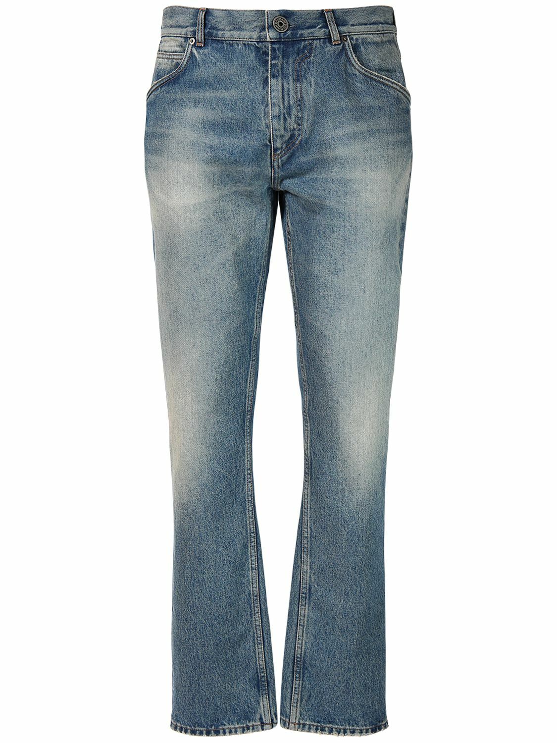 Balmain Brown Denim Pants main image 0