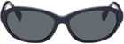 Sun Buddies Navy Wesley Sunglasses
