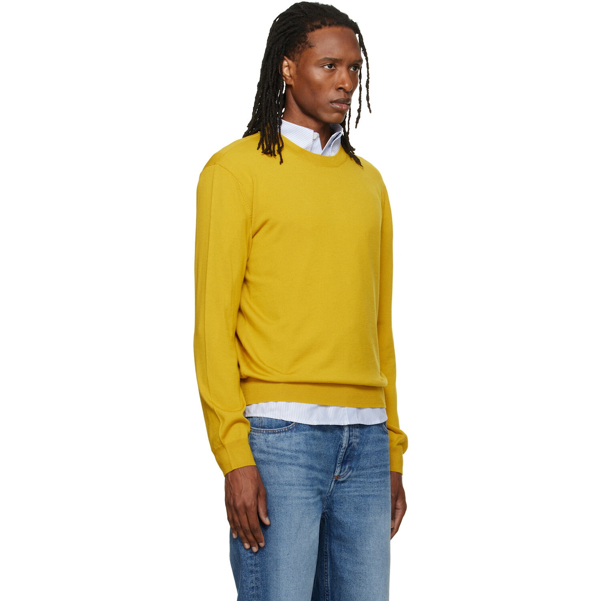 A.P.C. Yellow Wool Sweater