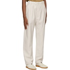 Lemaire Beige Elasticated Trousers