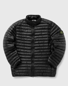 Stone Island Packable Blouson Loom Woven Chambers R Nylon Down Tc Black - Mens - Down & Puffer Jackets