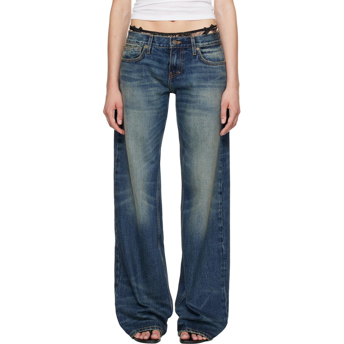 Raimundo Langlois Indigo Bootcut Jeans