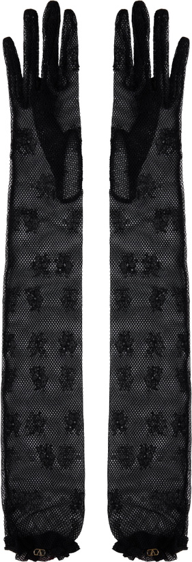 Photo: Valentino Garavani Black VLogo Signature Gloves