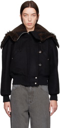 OUR LEGACY Black Force Bomber Jacket