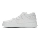 Balmain White Kane Sneakers