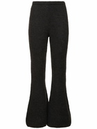 THE ROW Gregori Cashmere Knit Flared Pants