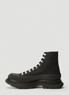 Alexander McQueen - Tread Lace-Up Boots in Black