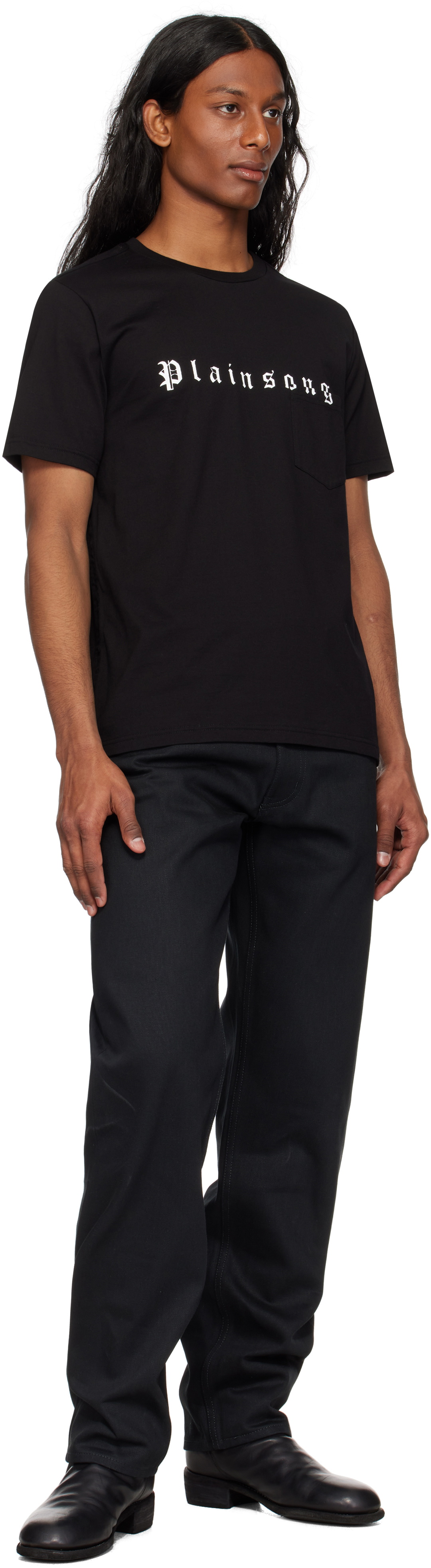 TAKAHIROMIYASHITA TheSoloist. Black Loose Fit Jeans 