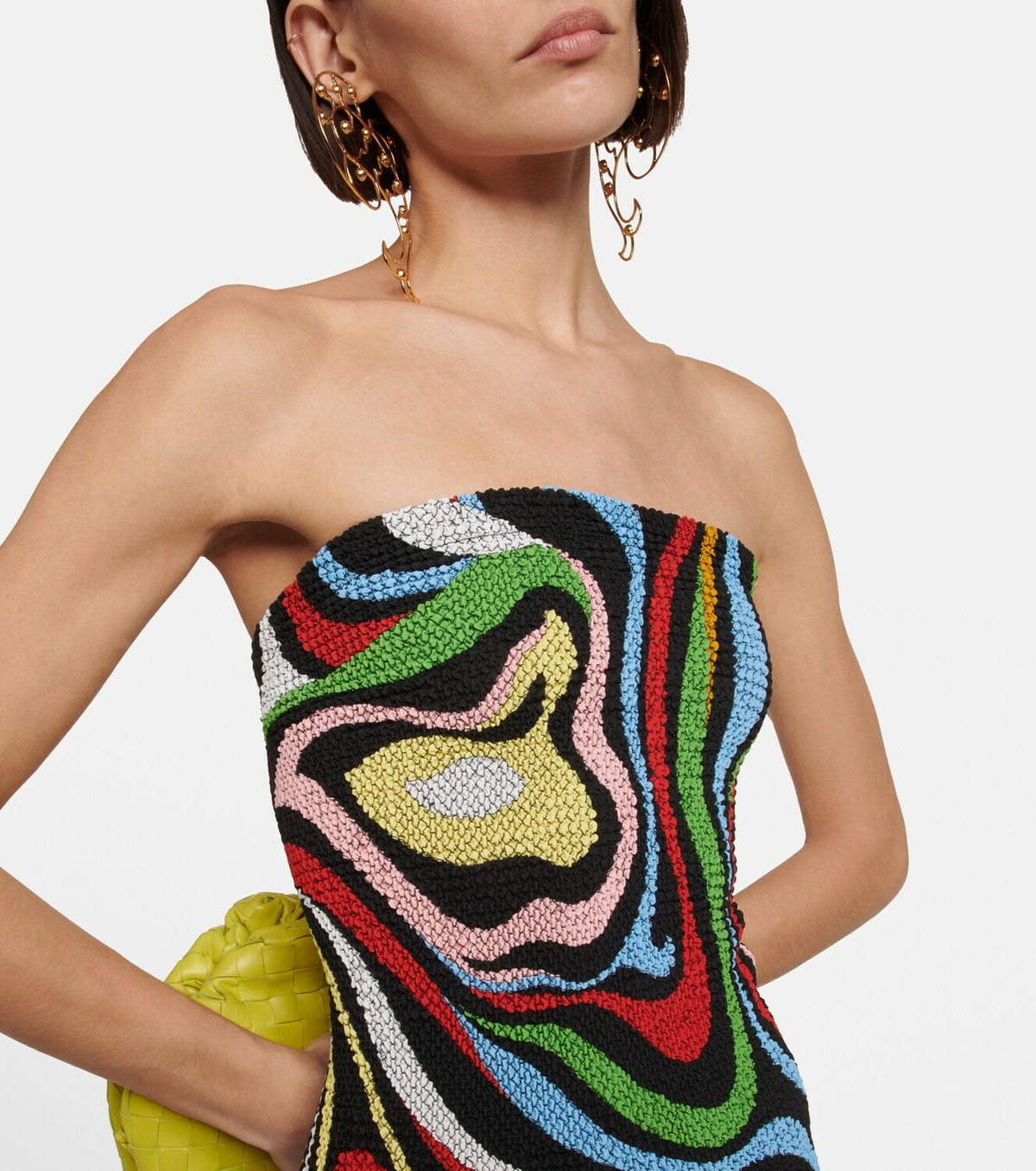 Pucci - Printed crêpe de chine minidress Emilio Pucci