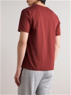 Hanro - Living Cotton-Jersey T-Shirt - Red