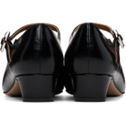 SHUSHU/TONG Black Low-Heel Mary Jane Heels