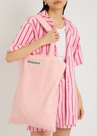 Bongusta Naram Striped Terry Tote - Light Pink - One Size