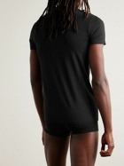 Zegna - Stretch-Modal T-Shirt - Black