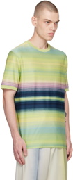Paul Smith Yellow Untitled Stripe T-Shirt