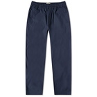 Folk Men's Drawcord Assembly Pant in Navy Crinkle