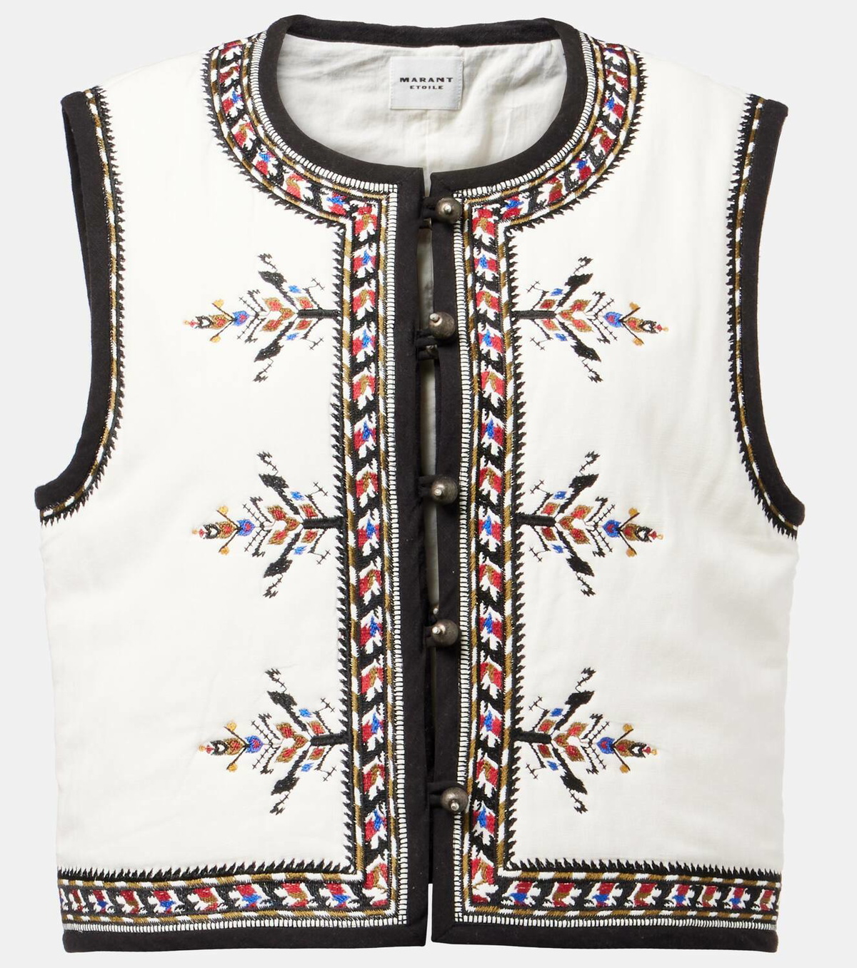Marant Etoile Zeana embroidered vest