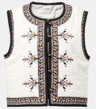Marant Etoile Zeana embroidered vest