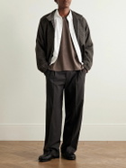 mfpen - New Garment-Dyed Brushed Organic Cotton-Jersey T-Shirt - Brown