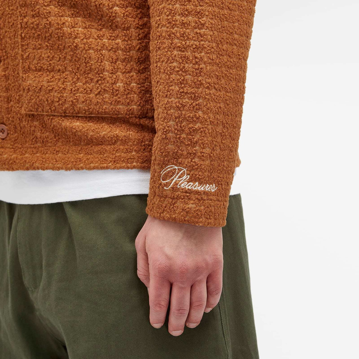 Pleasures Men's Boredom Cardigan in Brown