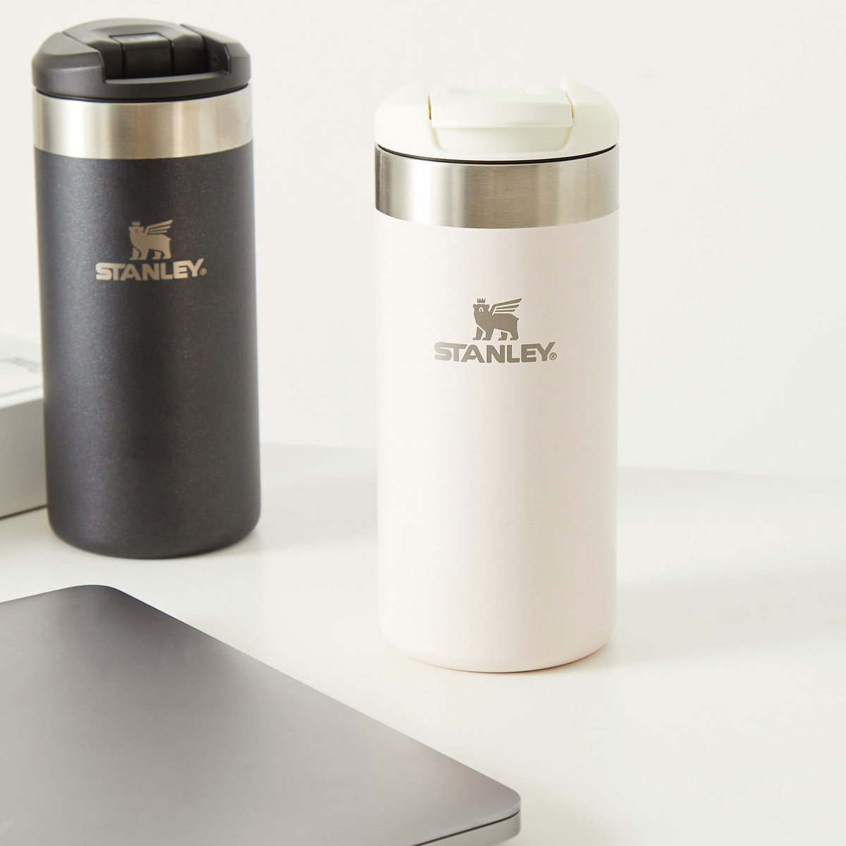 Stanley Aerolight Transit Mug - 12oz in Rose Quartz 