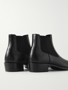 Alexander McQueen - Embellished Leather Chelsea Boots - Black