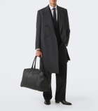 Canali Leather duffel bag