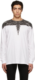Marcelo Burlon County of Milan White Long Wings T-Shirt