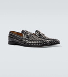 Gucci Horsebit studded leather loafers