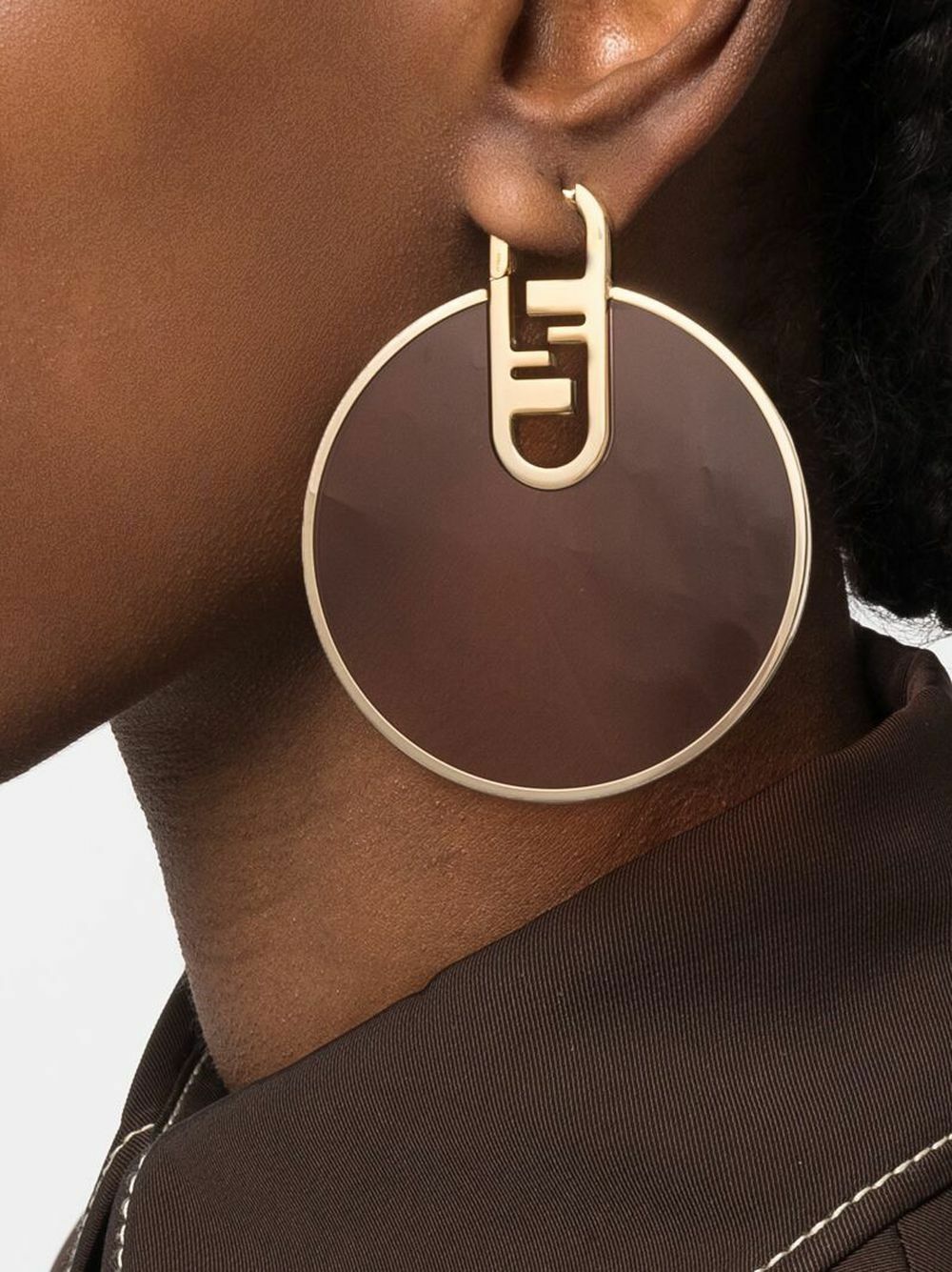 FENDI - Fendi O'lock Earrings Fendi
