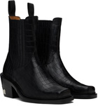 Toga Virilis SSENSE Exclusive Black Chelsea Boots