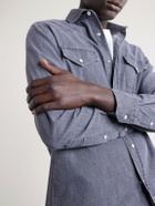Brunello Cucinelli - Denim Shirt - Gray