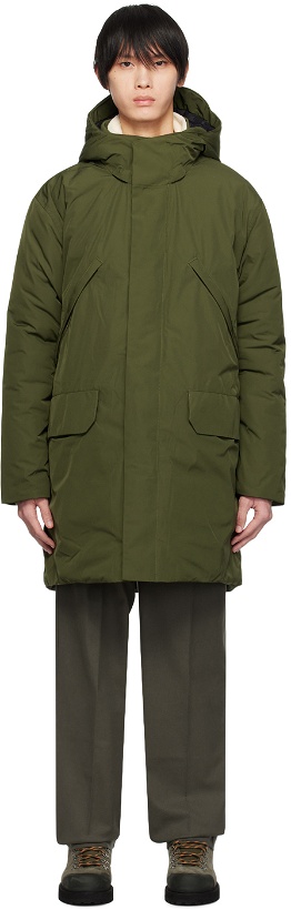 Photo: NORSE PROJECTS Green Stavanger Coat